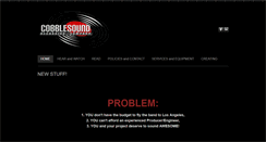 Desktop Screenshot of cobblestudios.com